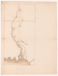 Triangulación a lo largo de un río de Jan Brandes