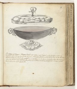 Vaso para beber del rey de Kandy de Jan Brandes
