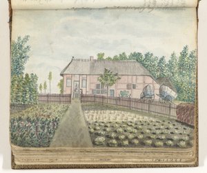 Posada o pabellón de caza en el Montferberg de Jan Brandes