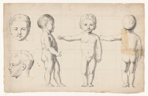 desnudo estudios de un chico de Jan Brandes