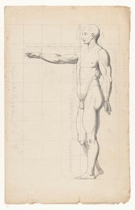 Estudios de desnudos de hombre y mujer. de Jan Brandes