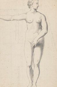 Estudios de desnudos de mujer y hombre. de Jan Brandes