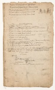 notas y bocetos de Jan Brandes