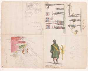 Recepción de enviados del rey Kandy, 1785 de Jan Brandes