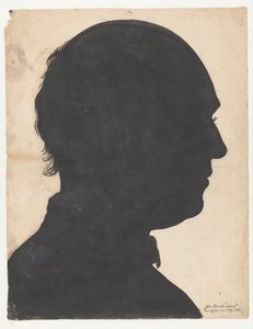 Retrato de silueta de Jan Brandes