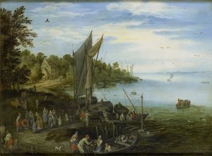 Banco del río de Jan Brueghel (I) (copy after)