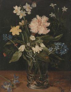 Bodegón con flores en un vaso
Bodegón con flores en un vaso de Jan Brueghel (I)