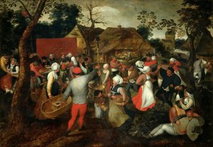 Danza nupcial, ca. 1600 de Jan Brueghel the Elder