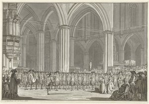 Sociedad Pro Patria en la Iglesia Nueva, 1786
