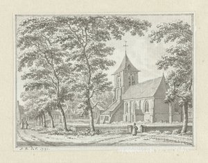 La iglesia de Biggekerke de Jan Bulthuis