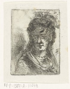 Mujer joven de Jan Chalon