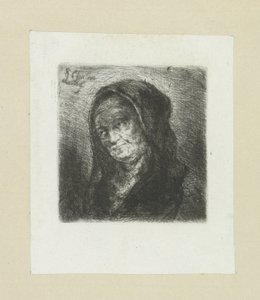 Oude vrouw conoció a zwarte sluier The Compleat Work of Etchings de John Chalon / Oeuvre Complette des Eaux Fortes par Jean Chalon (título de la serie)