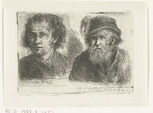 Dos hombres de Jan Chalon