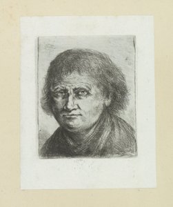 Volwassen hombre, naar enlaces The Compleat Work of Etchings de John Chalon / Oeuvre Complette des Eaux Fortes par Jean Chalon (título de la serie) de Jan Chalon