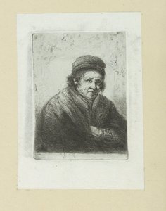 Volwassen man, naar a la derecha The Compleat Work of Etchings de John Chalon / Oeuvre Complette des Eaux Fortes par Jean Chalon (título de la serie) de Jan Chalon