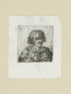Hombre adulto, su mano derecha visible The Compleat Work of Etchings de John Chalon / Oeuvre Complette des Eaux Fortes de Jean Chalon (título de la serie) de Jan Chalon