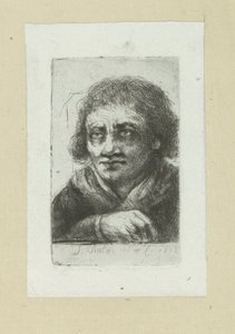 Hombre adulto, su mano derecha visible The Compleat Work of Etchings de John Chalon / Oeuvre Complette des Eaux Fortes de Jean Chalon (título de la serie)