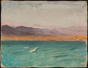 Paisaje marino. De un viaje a Palestina de Jan Ciągliński