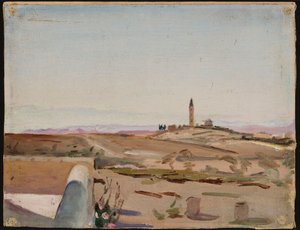 En las afueras de la ciudad y el desierto. De un viaje a Palestina de Jan Ciągliński