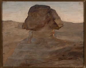 La Esfinge al anochecer. De un viaje a Egipto de Jan Ciągliński