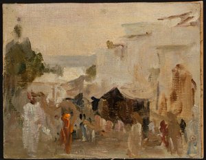 Calle en Udaipur. De un viaje a la India de Jan Ciągliński