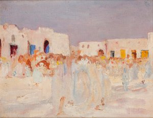 Kairuán (En un bazar)