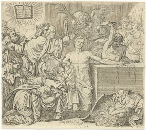 Martirio de San Quirino de Neuss de Jan Claudius de Cock