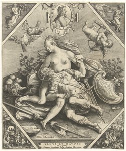 Venus en Mars Venvs et Mavors (title on object)
