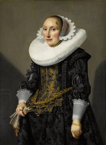 Retrato de Adriana van der Aam de Jan Damen Cool