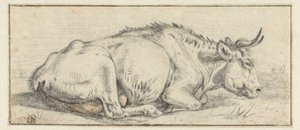 Vaca reclinada de Jan Dasveldt