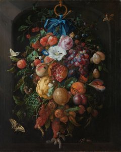 Festón de frutas y flores
Festón de frutas y flores de Jan Davidsz de Heem