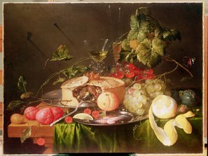 Naturaleza muerta de frutas