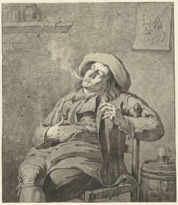Hombre fumador de Jan Ekels (II)