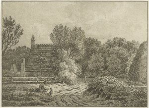 Paisaje en Bloemendaal de Jan Evert Grave