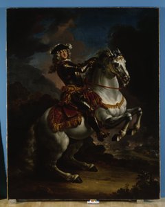 Elector Johann Wilhelm de Palatinado-Neuburg a caballo de Jan Frans van Douven
