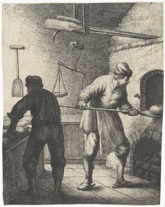 Panadero Ocupaciones (título de la serie) de Jan Gillisz. van Vliet