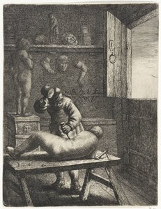 Escultor Ocupaciones (título de la serie) de Jan Gillisz. van Vliet