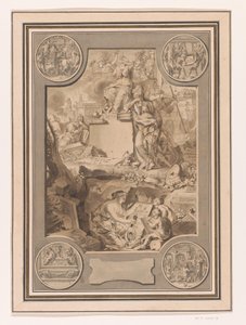 Diseño del frontispicio del Corpus Inscriptionum de Jan Goeree