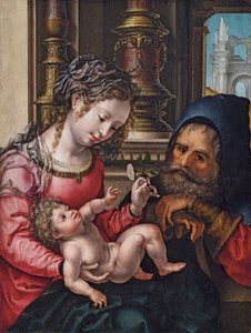 La Sagrada Familia de Jan Gossaert