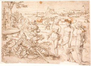 El juicio de Paris de Jan Gossaert