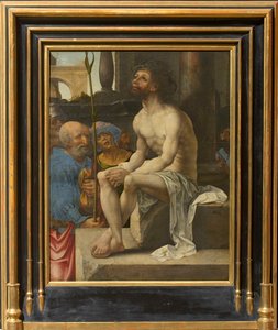 La burla de Cristo, 1527 de Jan Gossaert