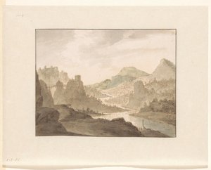 Paisaje fluvial de Jan Griffier (I)