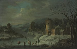 Paisaje de Invierno, c. 1680-1718