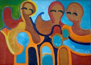 Chicas en la Ribera, 2009 de Jan Groneberg