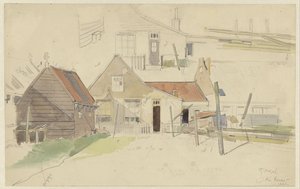 Estudios de casas en el barrio de Vinkenbuurt, Ámsterdam de Jan H.L. Hanau