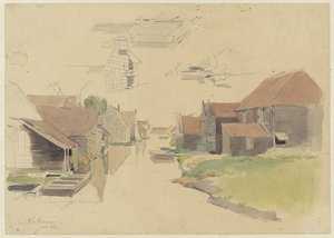 Estudios de casas en el barrio de Vinkenbuurt, Ámsterdam de Jan H.L. Hanau
