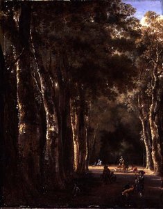 La Avenida de Jan Hackaert