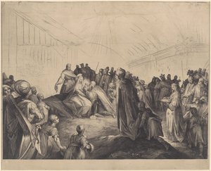 Adoración de los Reyes de Jan Harmensz. Muller