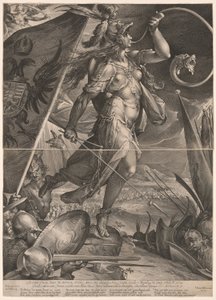 Bellona al frente de los ejércitos imperiales