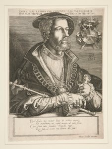Jan Beuckelszoon (Jan van Leyden) de Jan Harmensz. Muller